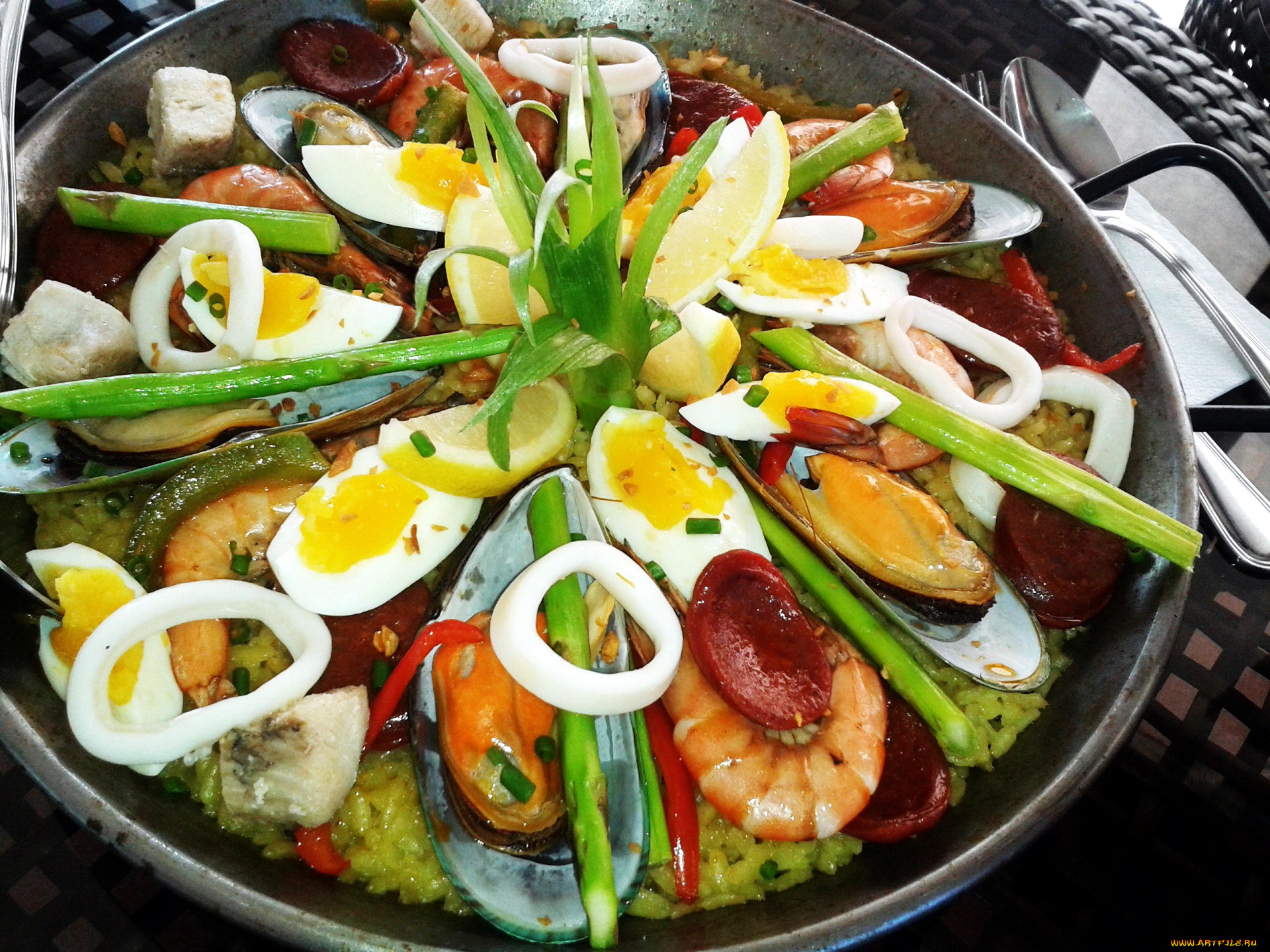 ,  ,   , sea-foods, paella